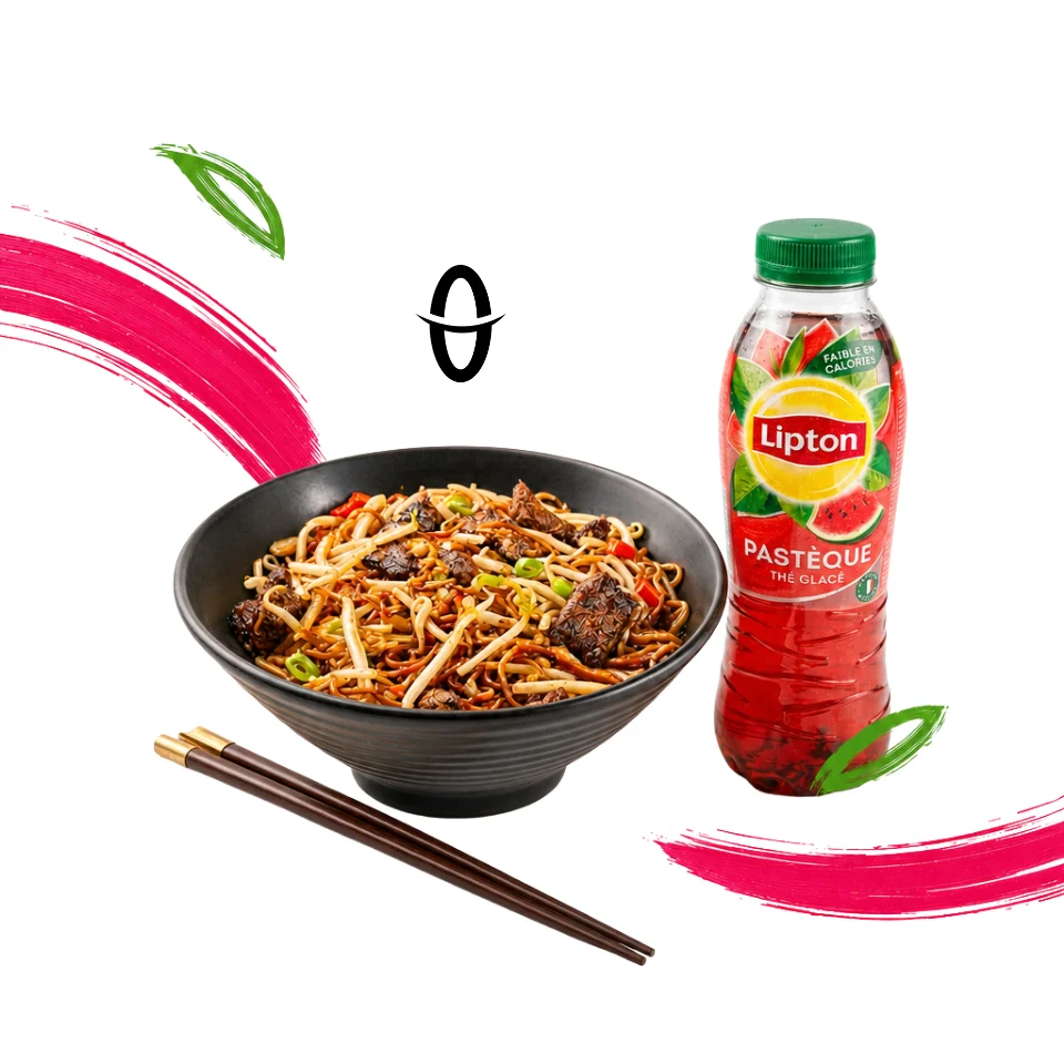 Nouilles sautées